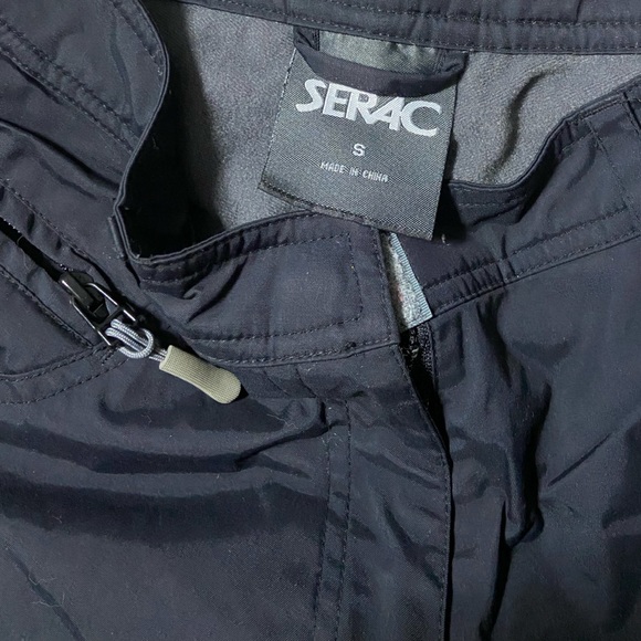 Serac Ski/ Snowboard Pants Black Size Small - Picture 5 of 5